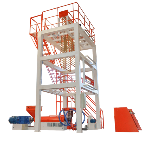 CONJUNTO PARA FABRICAÇÃO DE BOBINAS PARA SACOS PLÁSTICOS