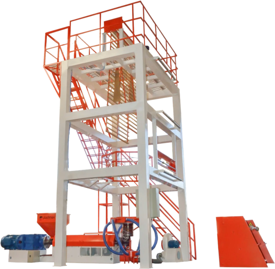 Conjunto para fabricação de bobinas para sacos plásticos Plastimax