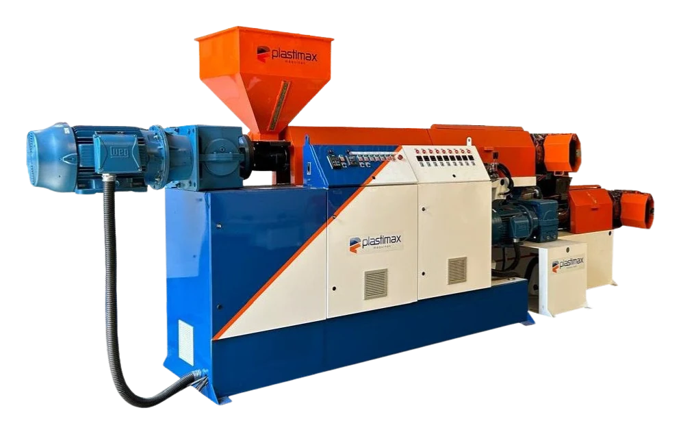 PME 90 / PMEC 120 Plastimax — Extrusora cascata